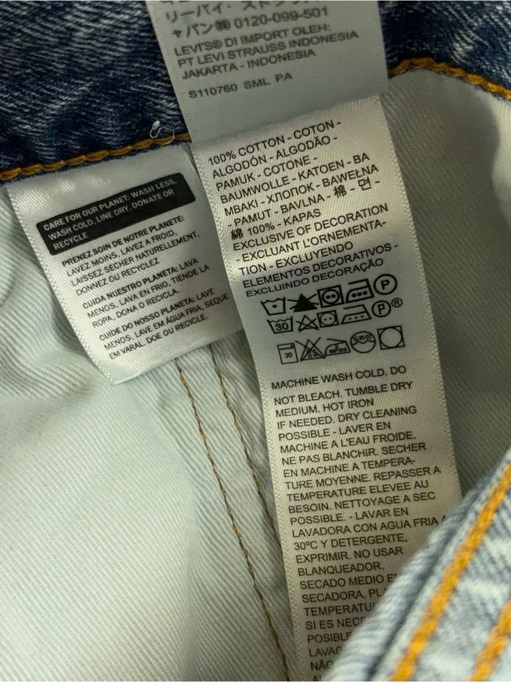 Levis 505 Selvedge Jeans Mens Size 33x30 Actual 32x29 Straight Leg Americana NWT
